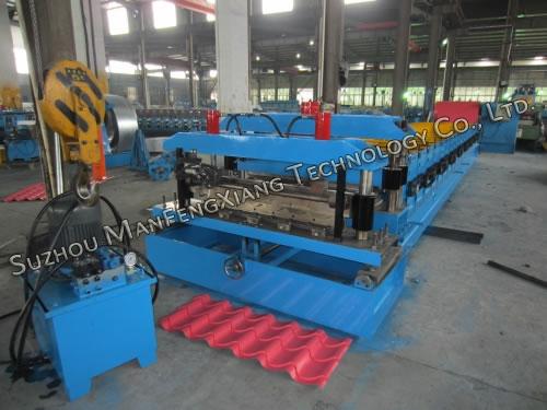 Roofing Steel Tile Roll Forming Machine